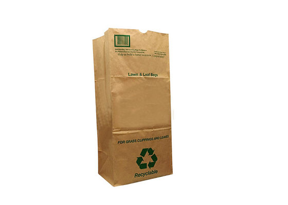 La basura resistente del jardín de la impresión 25kg de Flexo despide bolsos de la basura del jardín