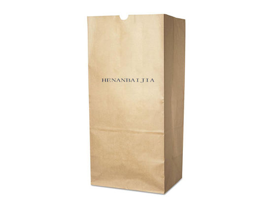 30 sacos de papel grandes de la basura de Gal Biodegradable Kraft Paper Bags 120gsm