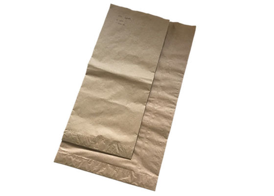 Las bolsas de papel recicladas tamaño de encargo 20kg 25kg de Kraft pegaron las bolsas de papel de Multiwall