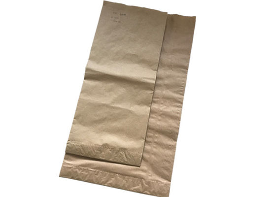 Bolsa de papel inferior del paquete de la comida de la bolsa de papel del pellizco biodegradable de alta resistencia