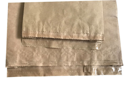 Las bolsas de papel abiertas cosidas de alta resistencia de Multiwall de la boca pellizcan inferior para empaquetar