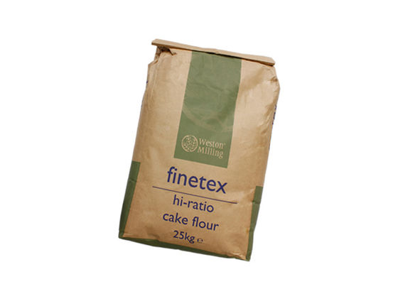 Alimentación Cat Litter Packing del perro de 2 de la capa bolsas de papel de Multiwall Kraft