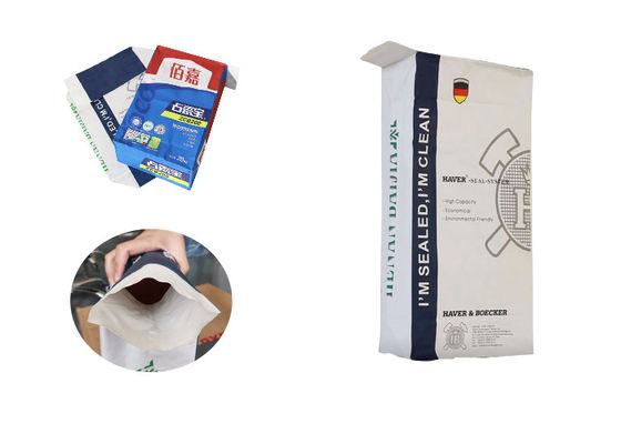 Bolsos pregelatinizados de la válvula del papel del saco de papel de Kraft del almidón 15kg 20kg 25kg