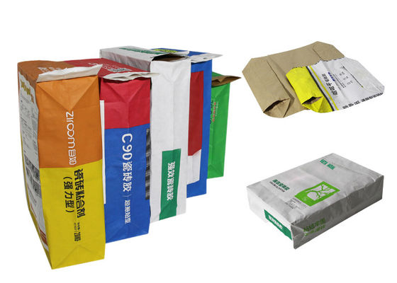 las bolsas de papel de 20kg 25kg Multiwall Kraft pulverizan el empaquetado del almidón de patata
