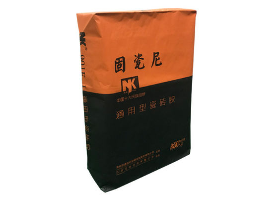bolsas de papel de 15kg 20kg 25kg Multiwall Kraft para el edificio del polvo del yeso