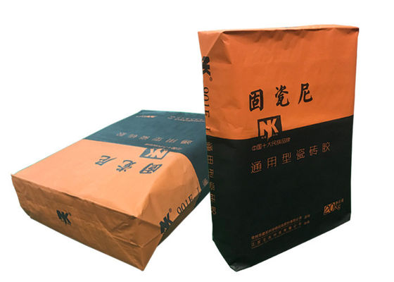 La teja pega las bolsas de papel industriales 15kg 20kg 25kg 1-4ply de Multiwall