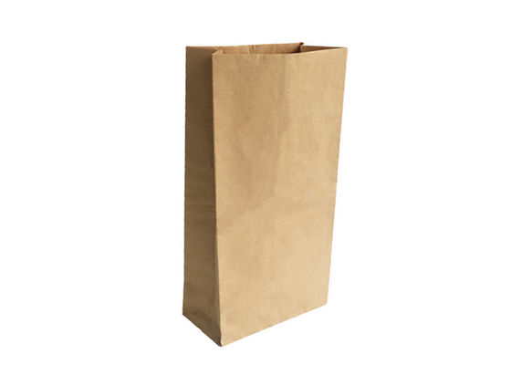 Logotipo personalizado Bolsas de papel de césped de 30 galones de gran capacidad