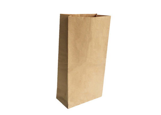 Bolsa de papel precipitada meteorológica de empaquetado negra de Kraft de la silicona del bolso de carbono 25KG