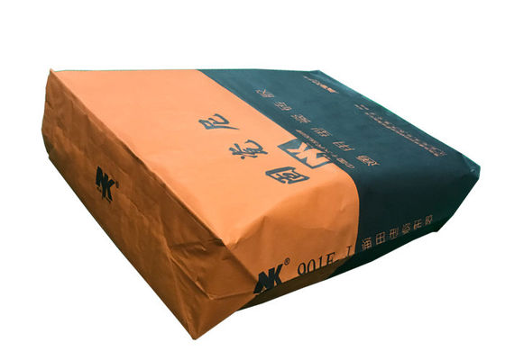 pegamento químico de la teja del grano de la harina de la comida del material de construcción del saco de papel de 25kg 10kg 20kg Kraft