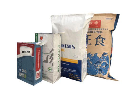 la glucosa de 10kg 20kg 25kg 50kg pulveriza el bolso de Brown Sugar Powder Flour Packaging Paper