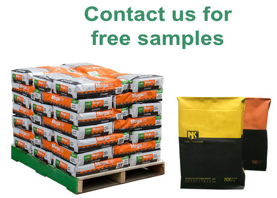 el cemento de papel multi industrial de los sacos 20kg 25kg Kraft del papel de empapelar 25kg empaqueta la laminación del PLA