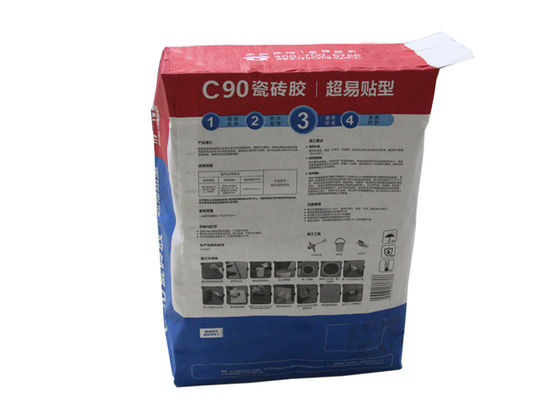 el cemento de papel multi industrial de los sacos 20kg 25kg Kraft del papel de empapelar 25kg empaqueta la laminación del PLA