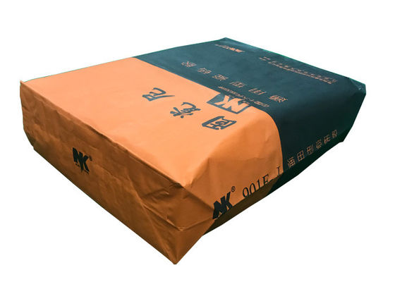 bolsas de papel de la válvula de 20kg 25kg para el polvo de empaquetado Multiwall material blanco