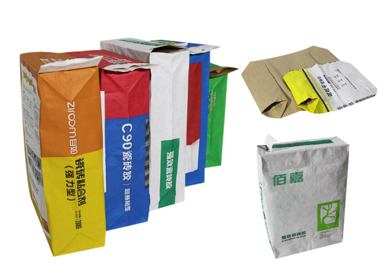 Saco de empaquetado impreso impresión biodegradable del bolso 25kg 50kg Flexo de la harina de arroz