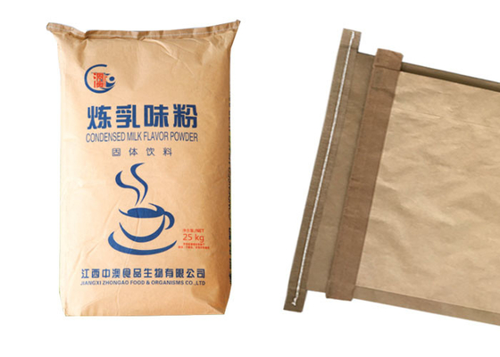 Bolsa de papel industrial Bolsas de papel multipared para empaquetar alcohol polivinílico