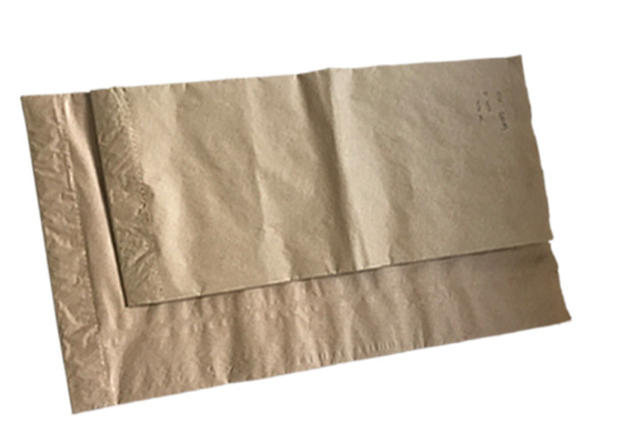 bolsas de papel de Multiwall del almidón de la harina de 20kg 25kg con la parte inferior del pellizco