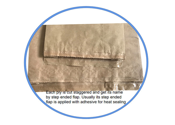 Bolsa de papel inferior cuadrada segura de la comida GMP inodoro Eco biodegradable estándar amistoso