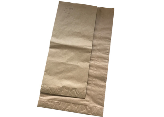 Impresión atractiva modificada para requisitos particulares de Flexo del color de la forma 7 del bolso de las bolsas de papel de la parte inferior del pellizco del modelo