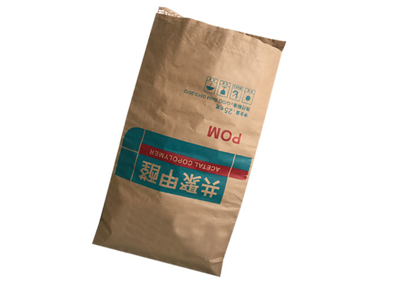 La categoría alimenticia blanca de Brown Multiwall Kraft empapela los bolsos térmicos en caliente para el empaquetado de la gelatina