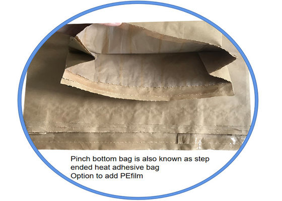 Semilla industrial Malty de la alimentación del pájaro de las bolsas de papel de la capa 25kg de Calar 3 para los pescados de empaquetado de las aves de corral de la paloma