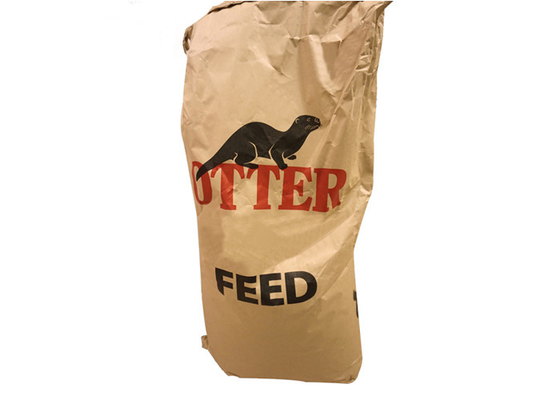 Las bolsas de papel modificadas para requisitos particulares de Multiwall Kraft pulverizan los ingredientes alimentarios usados