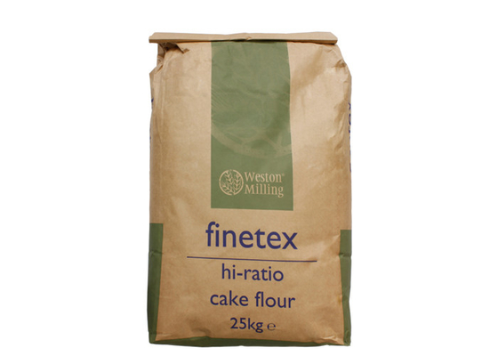 Bolsa de papel inferior plana de Kraft de 3 capas para el empaquetado químico de los materiales del carbón de leña