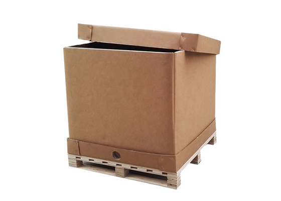220 1000 1200 cajas de papel del embalaje flexible del envase de la categoría alimenticia de 1600 litros IBC