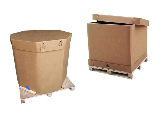 bolso de papel del trazador de líneas del PE del envase de la categoría alimenticia de 220L 1000L 1600L 1800L IBC con la válvula