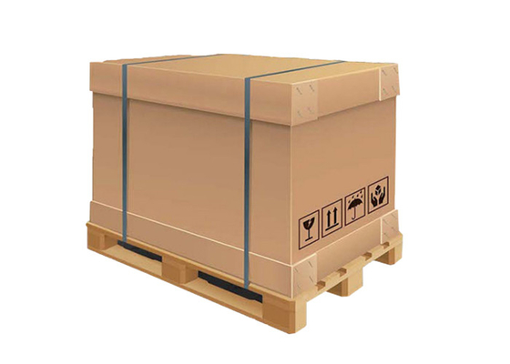 envase líquido de papel del tanque del paquete IBC de 220l 1000l con la válvula