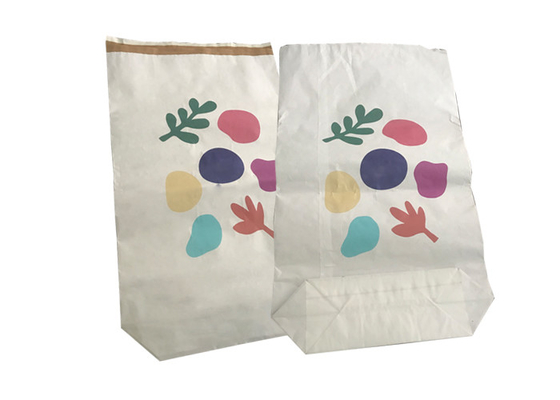 Bolsa de papel de empaquetado del producto de la agricultura 20kg 25Kg para leche en polvo de harina de trigo