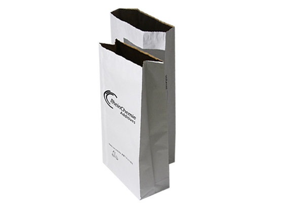 Bolsas de embalaje de papel kraft impreso a medida de color marrón 7 colores Estructura aceptada