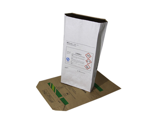Bolsas de papel de pared múltiple industriales impresas a medida con válvula